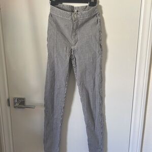 Free People pinstripe pants